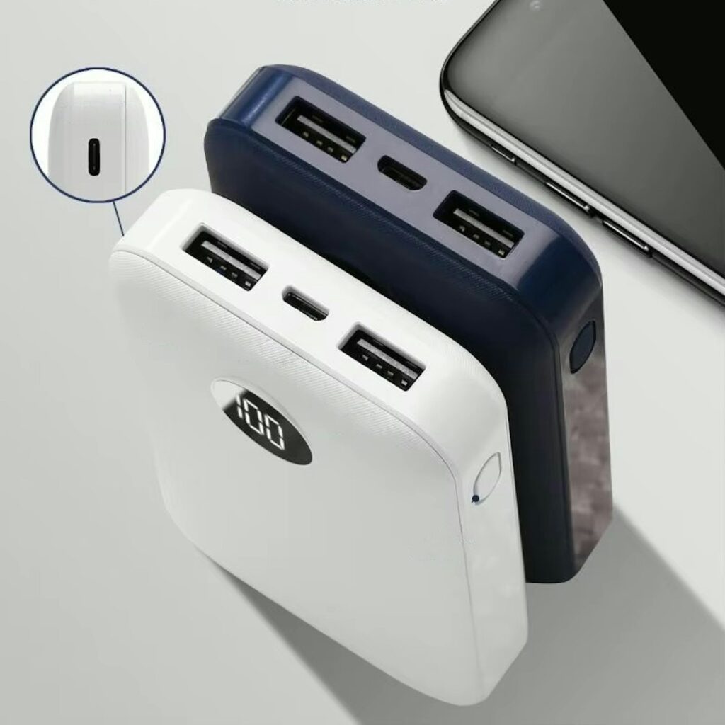 10,000mAh Pocket Size Powerbank with LED Indicator