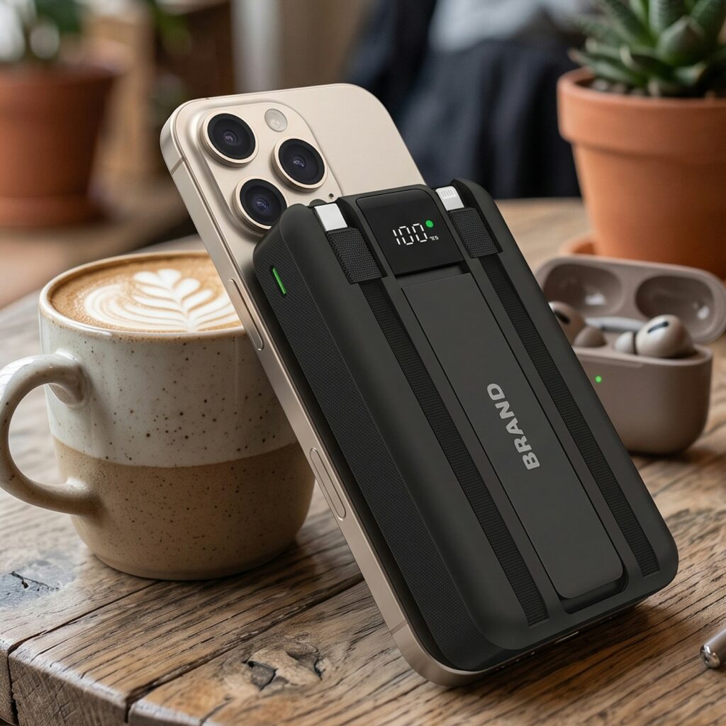 10,000mAh Velox 3-in-1 Magnetic Powerbank
