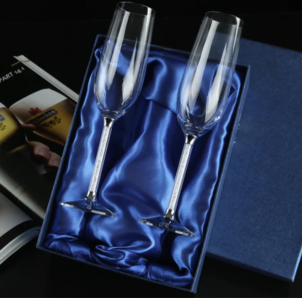 230ml Champagne Glass Set with Box