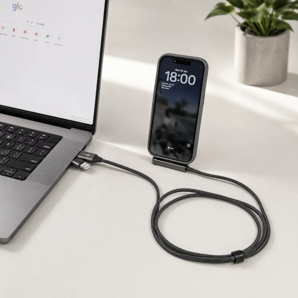 240W Thor 2-in-1 Phone Dock Fast Charging Cable