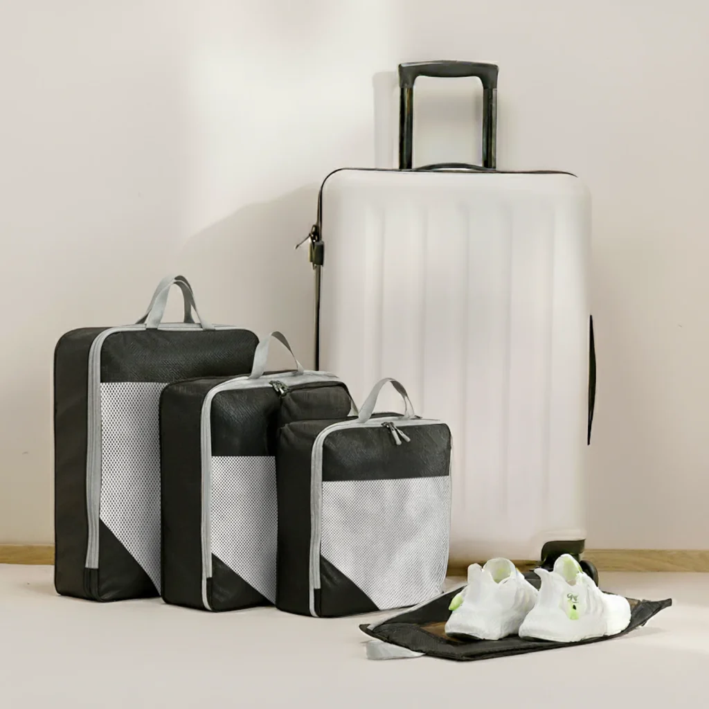 4 Pcs Compression Travel Packing Cube