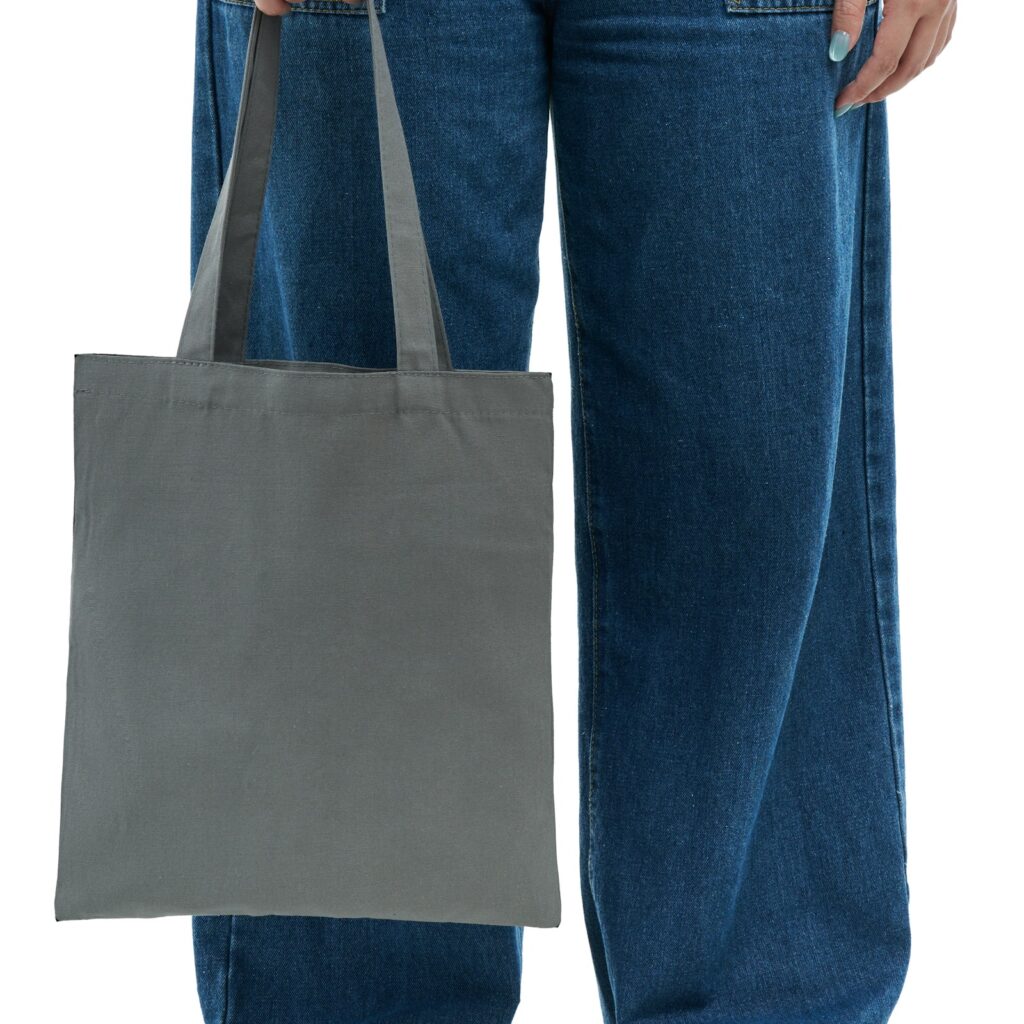 A4 Coloured Canvas Tote Bag