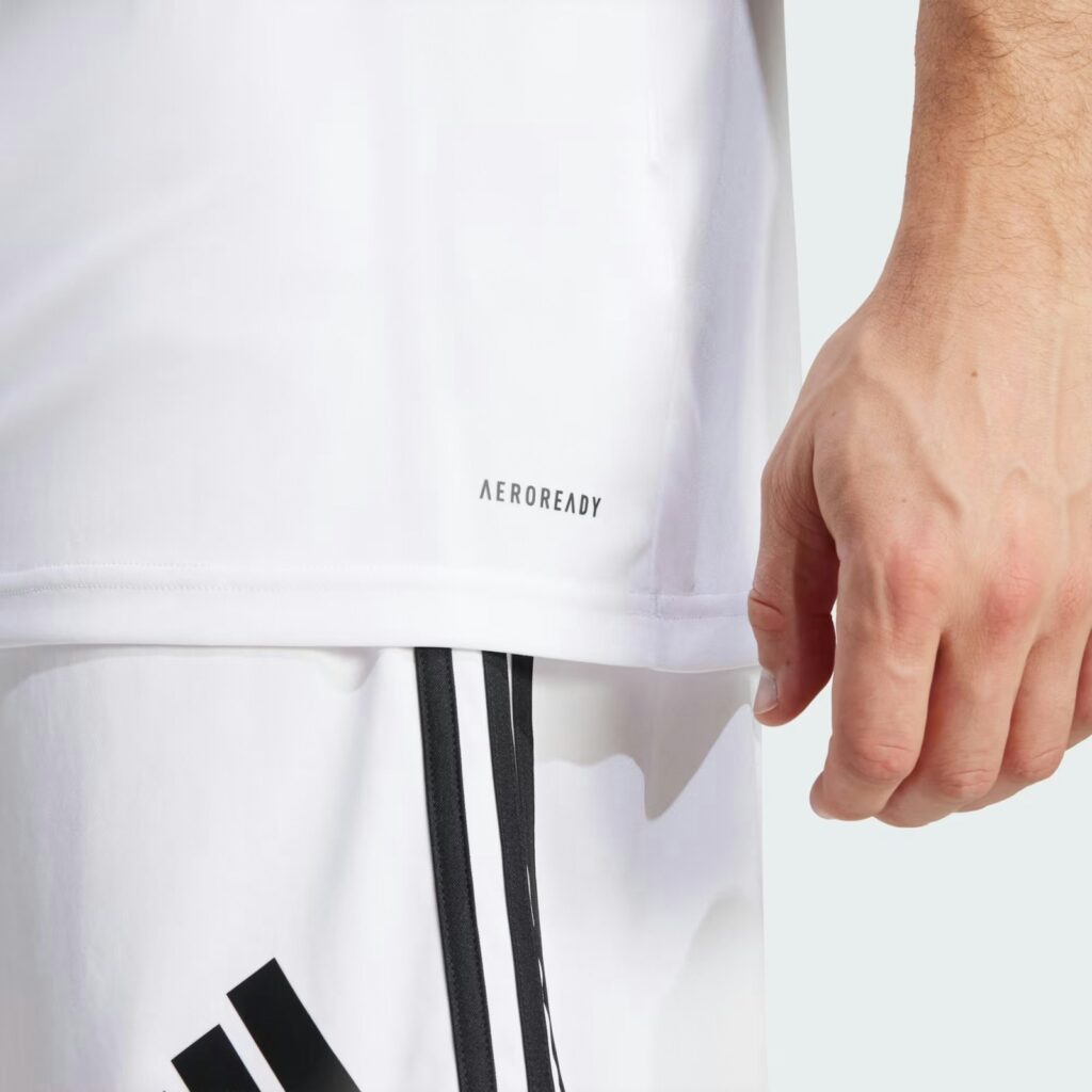 Adidas Squadra 25 Jersey Ribbed Crewneck Tee