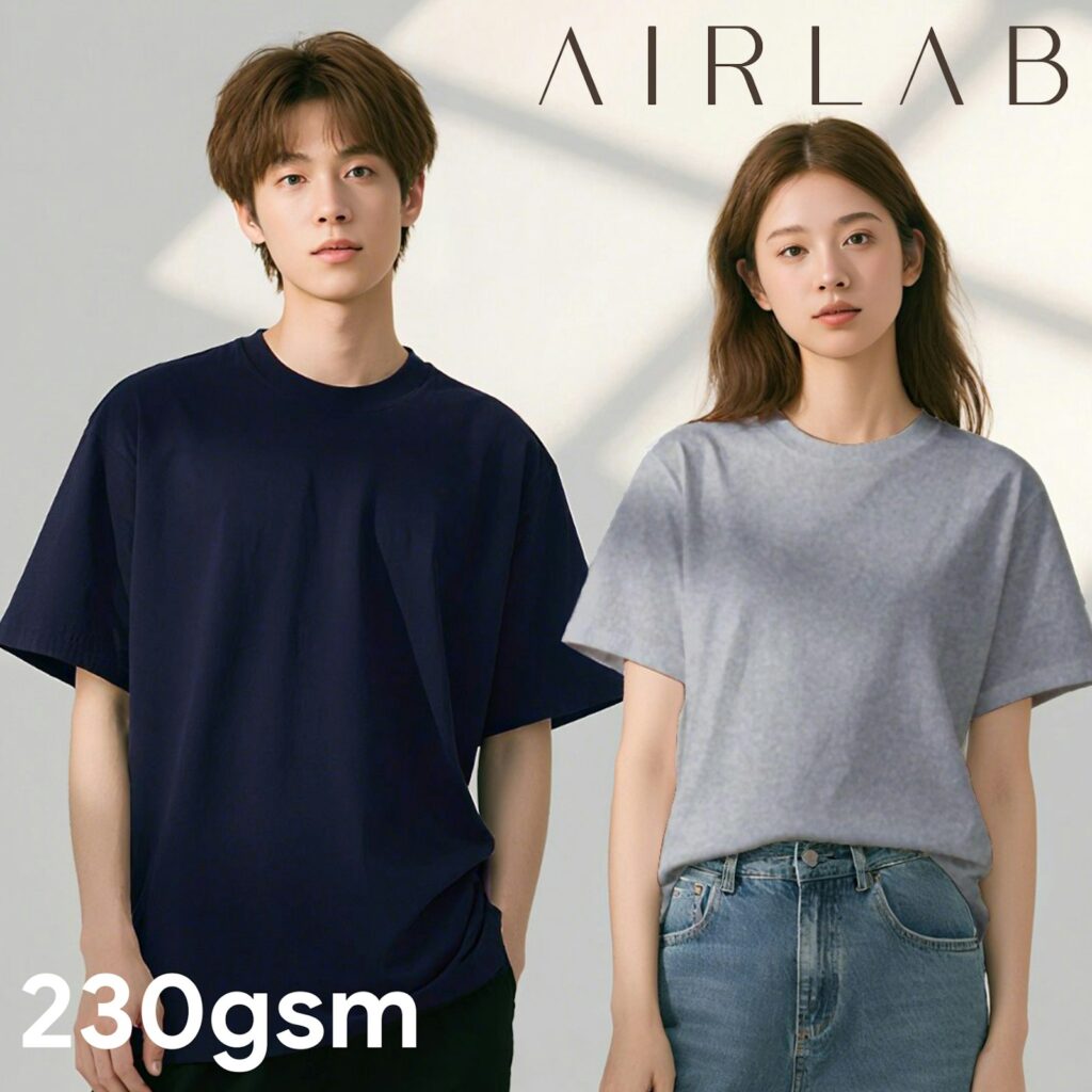 AIRLAB CoolTouch Cotton Round Neck T-Shirt