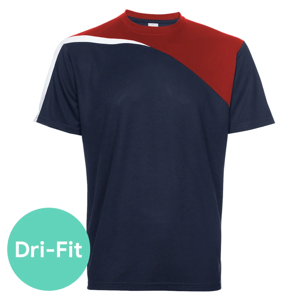 Basic Multi Tone Round Neck T-Shirt
