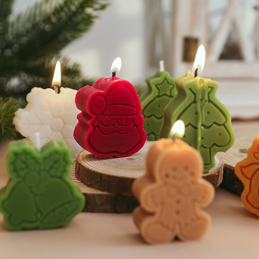 Christmas Candles in a Pack