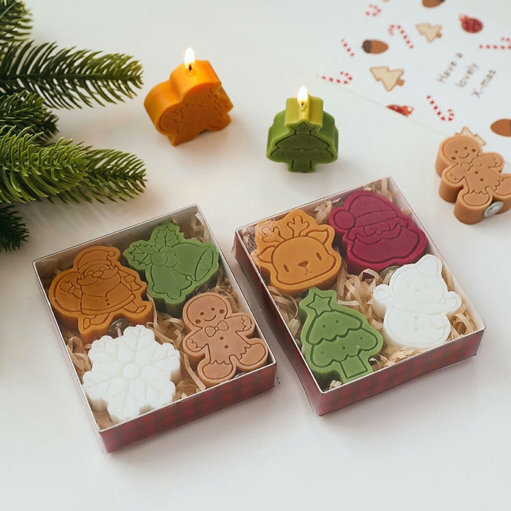Christmas Candles in a Pack