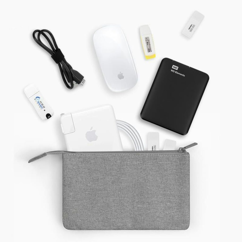 Compact Gadget Organiser Pouch