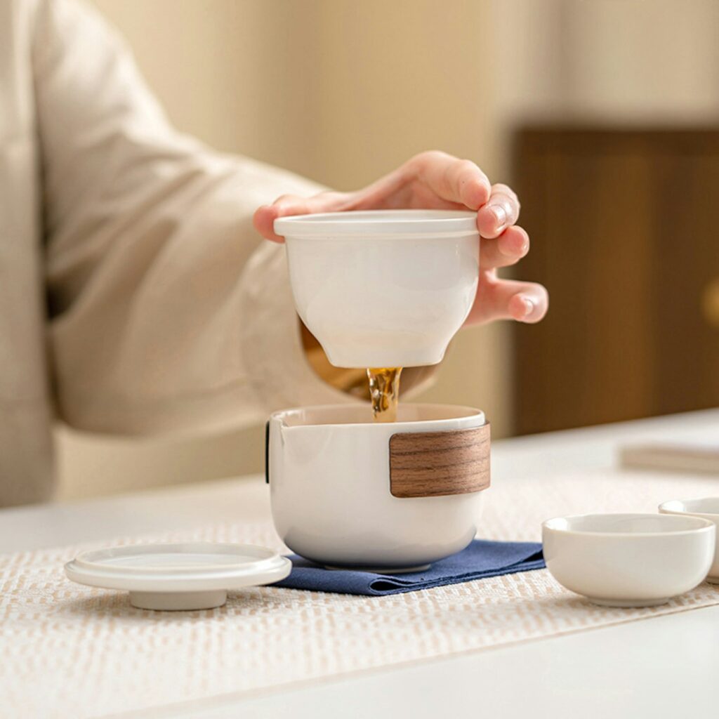 Compact Tea Cup Set