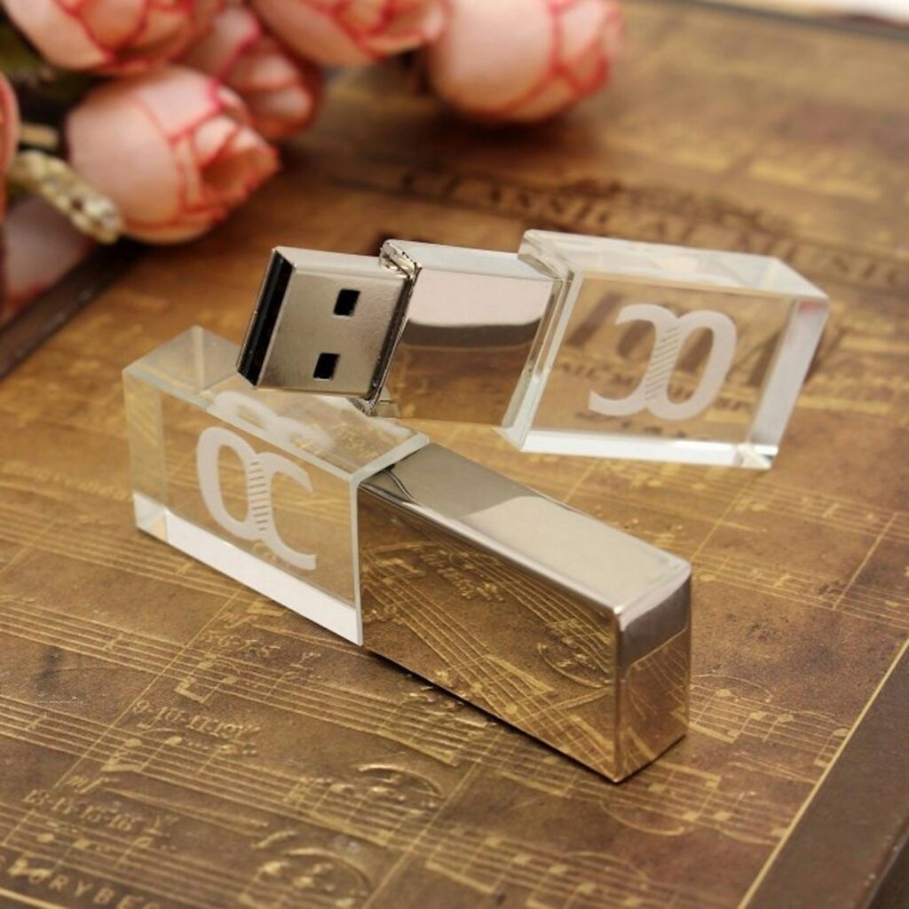 Crystal USB Thumb Drive