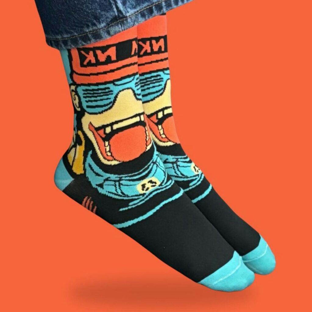 Custom Socks - Crew Length (Pair)