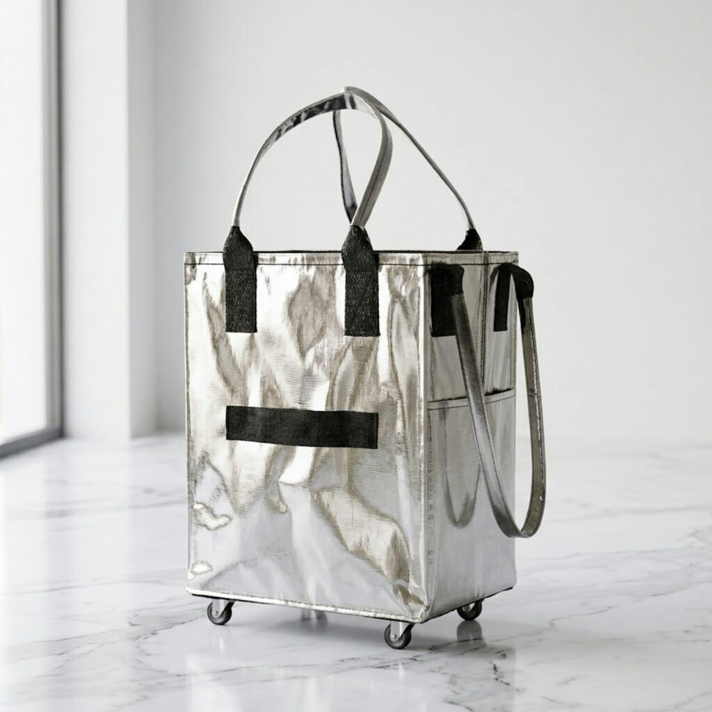 Foldable Rolling Shopping Bag