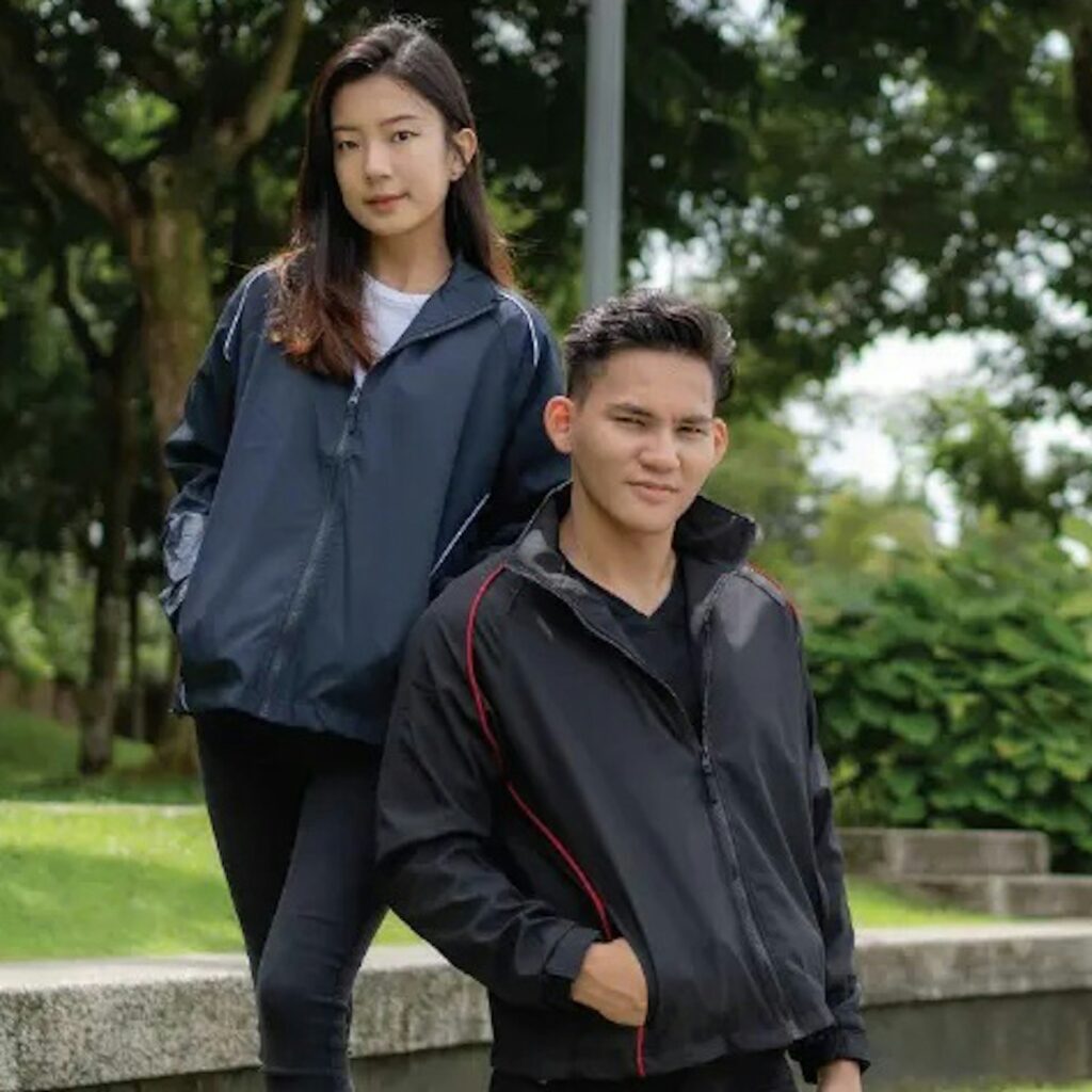 Kens Full-Zip Windbreaker Jacket