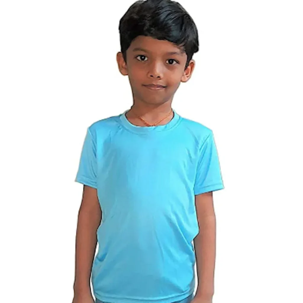 Kids Basic Dri-Fit Round Neck T-Shirt