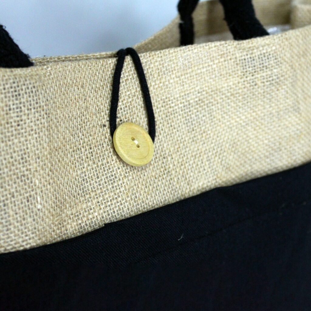 Laminated Jute Tote Bag
