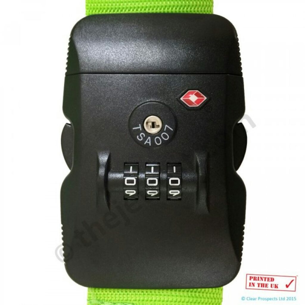 Luggage Strap with Lock (TSA Logo)