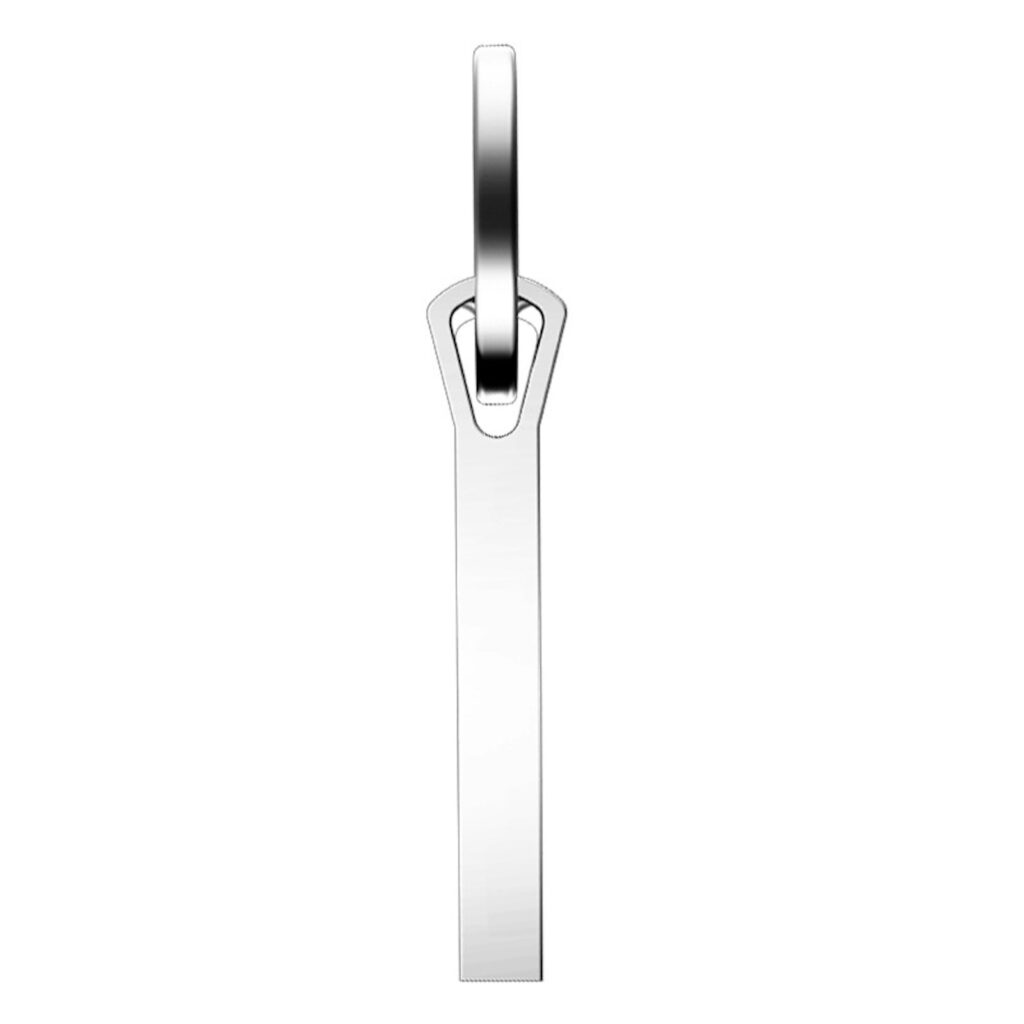 Metallic USB Thumb Drive with Keyring