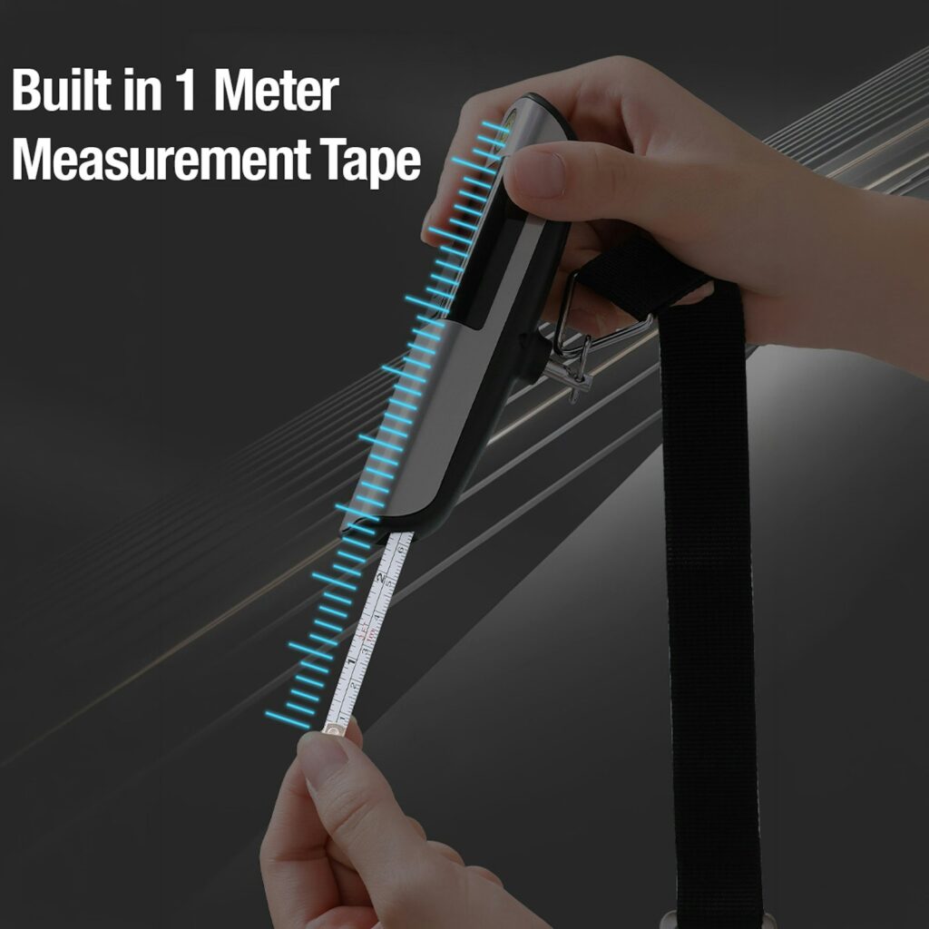 Multifunction Luggage Scale (with Measuring Tape)