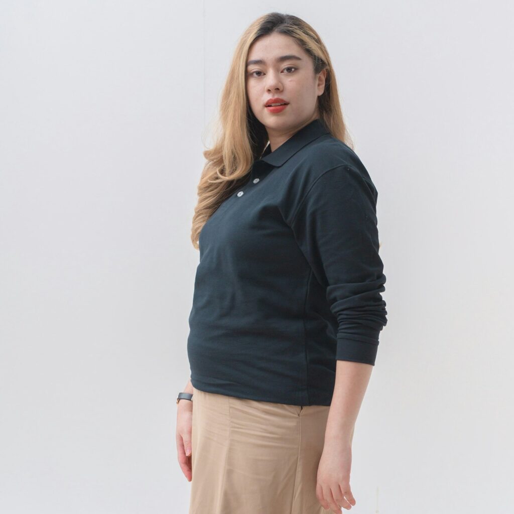 North Harbour Soft Touch Long Sleeve Polo