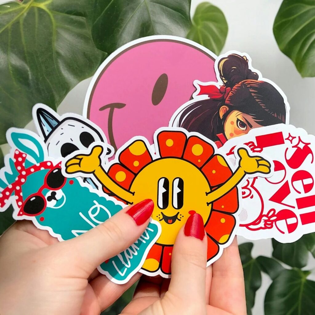 PP Waterproof Sticker (Die-Cut)