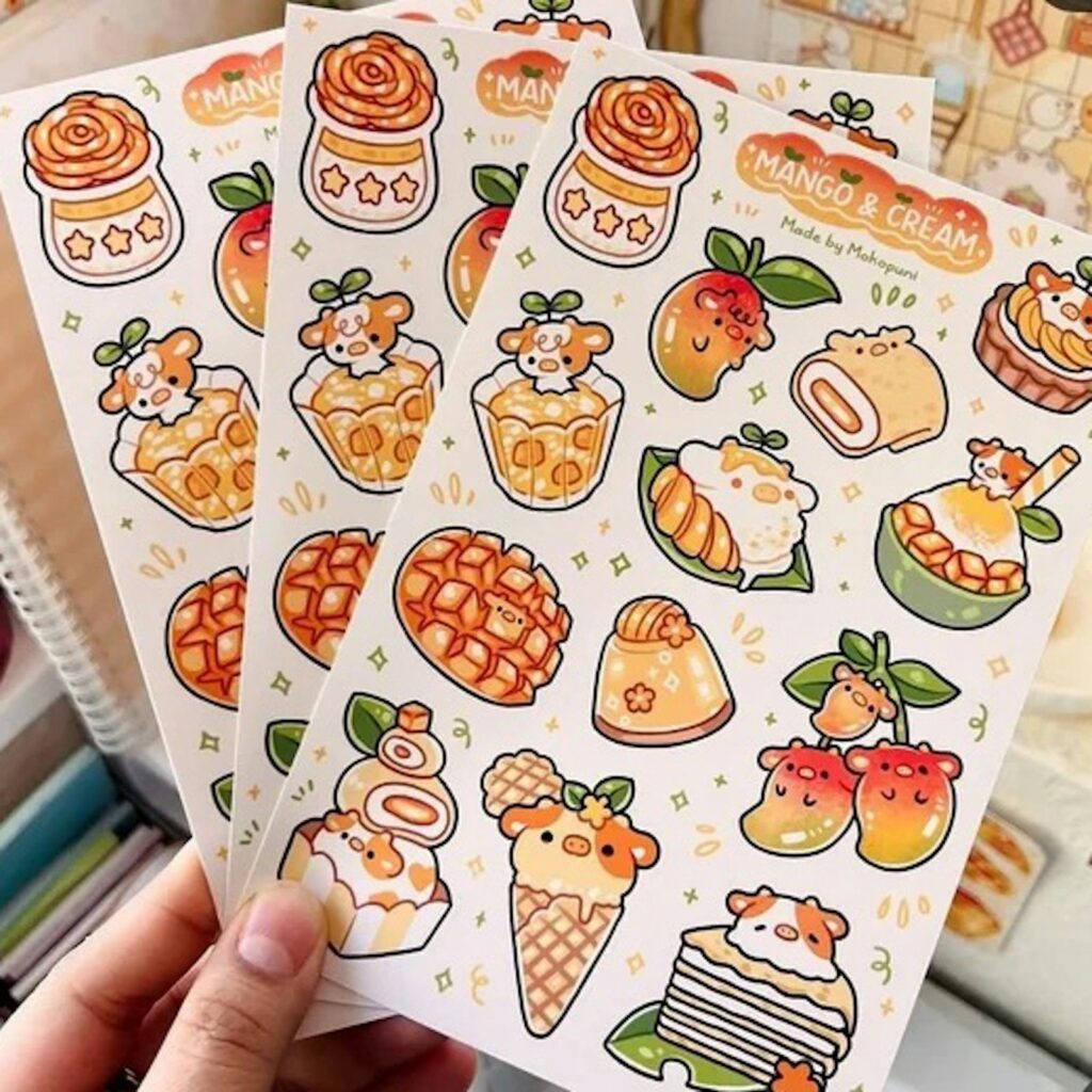 PP Waterproof Sticker (Sheet)