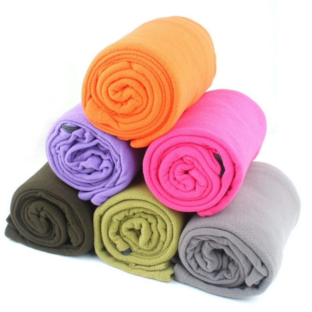 Premium Travel Blanket In Pouch