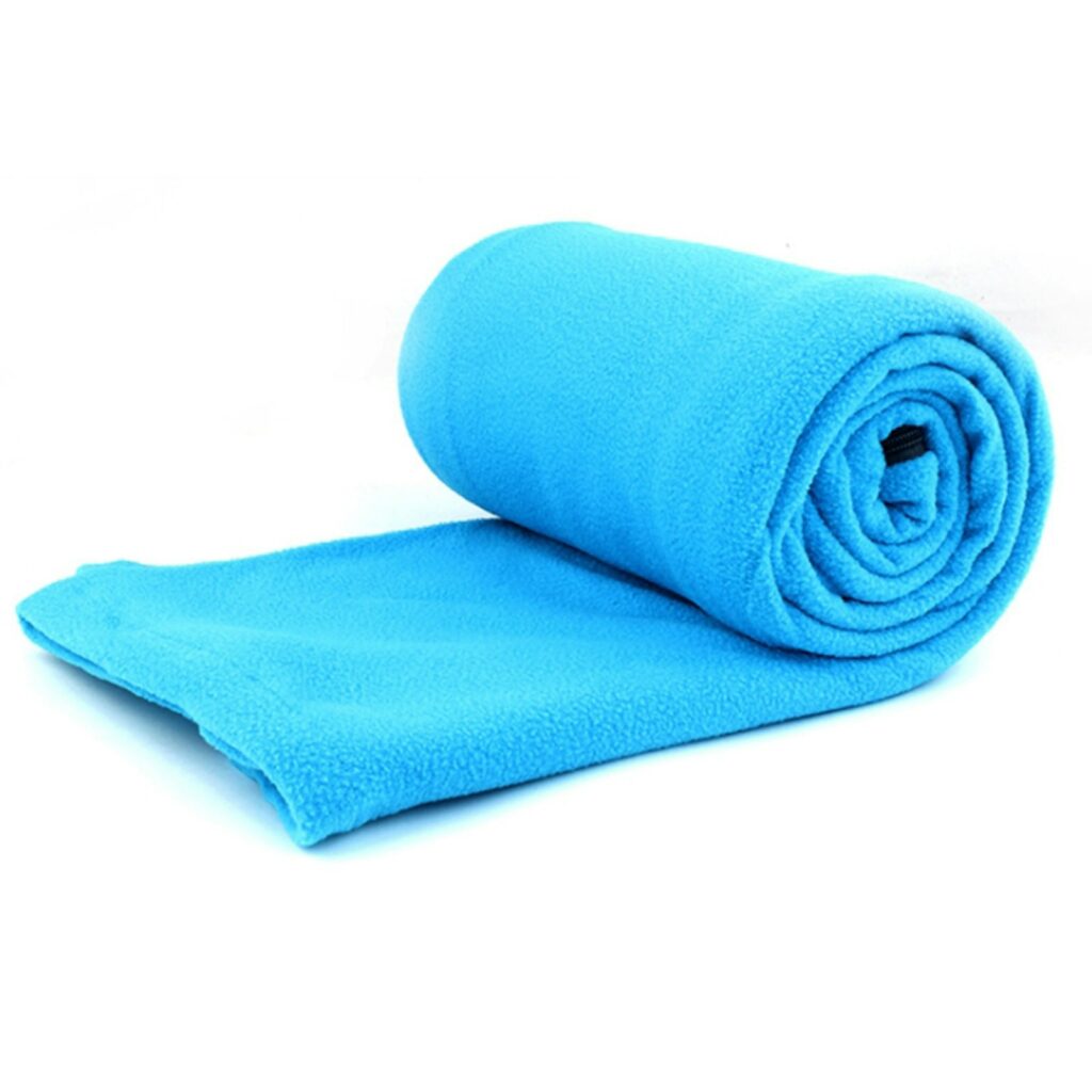 Premium Travel Blanket In Pouch