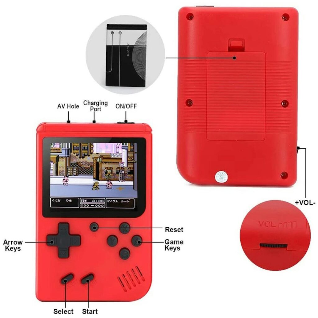 Retro Handheld Game Console