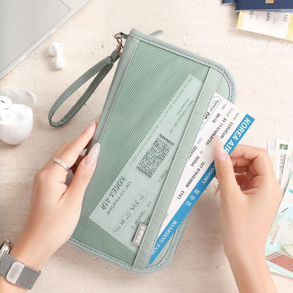 RFID Travel Passport Holder