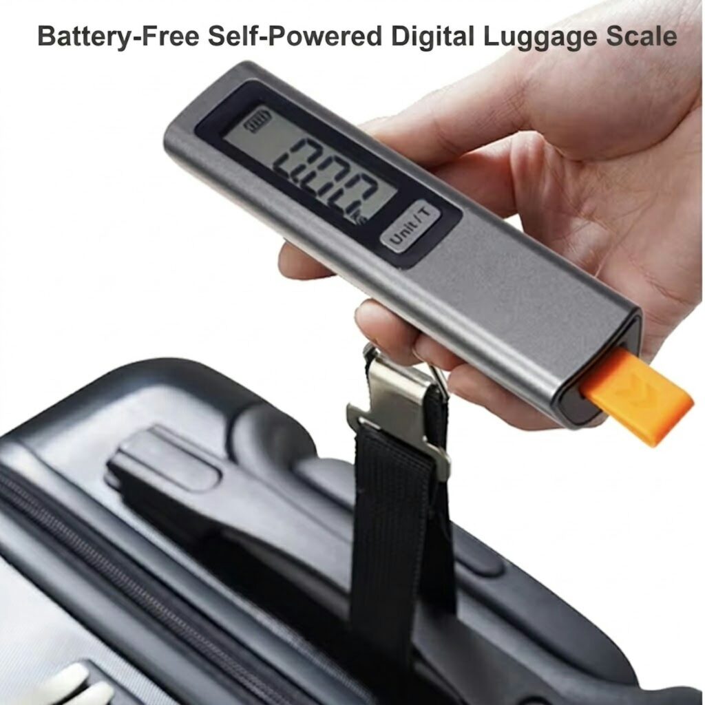 Self-Powered Digital Luggage Scale