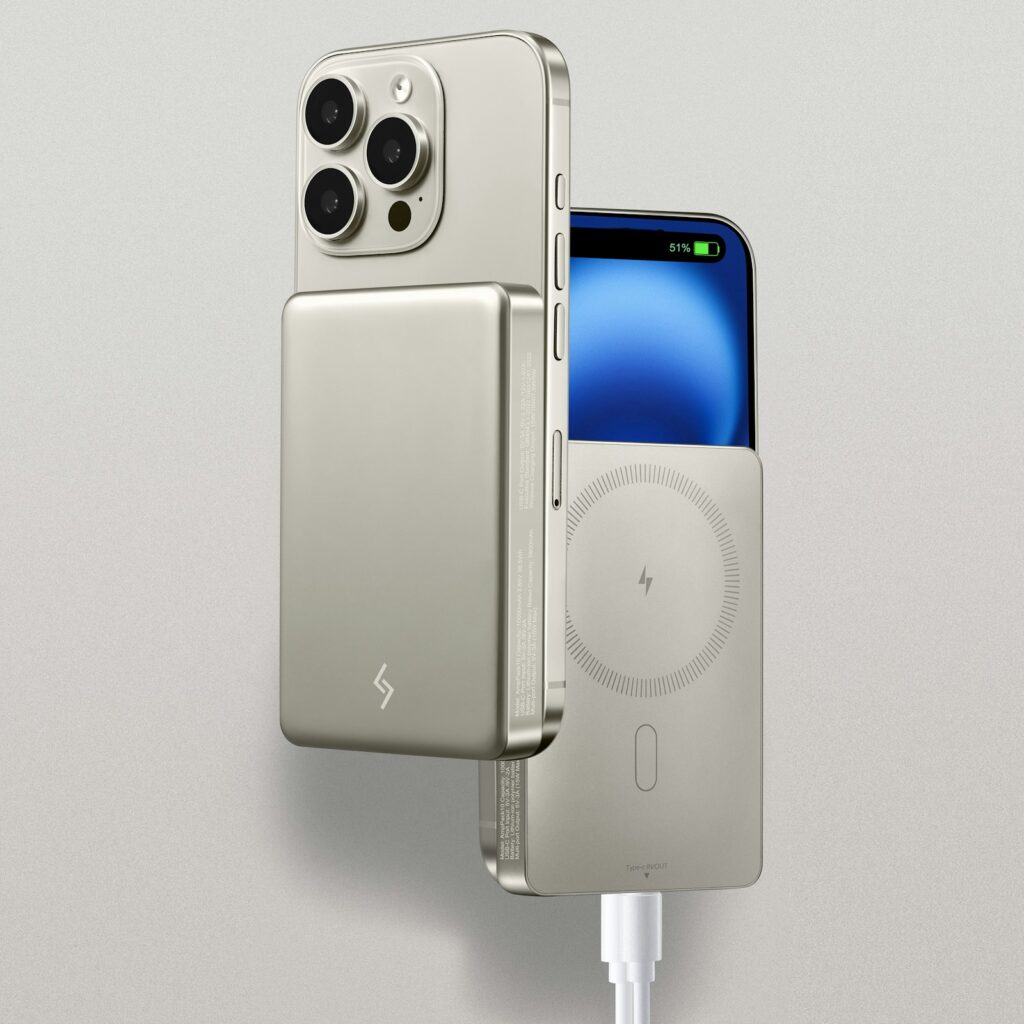 SOLARIS Amppack 10,000mAh Magnetic Fast Charging Wireless Powerbank