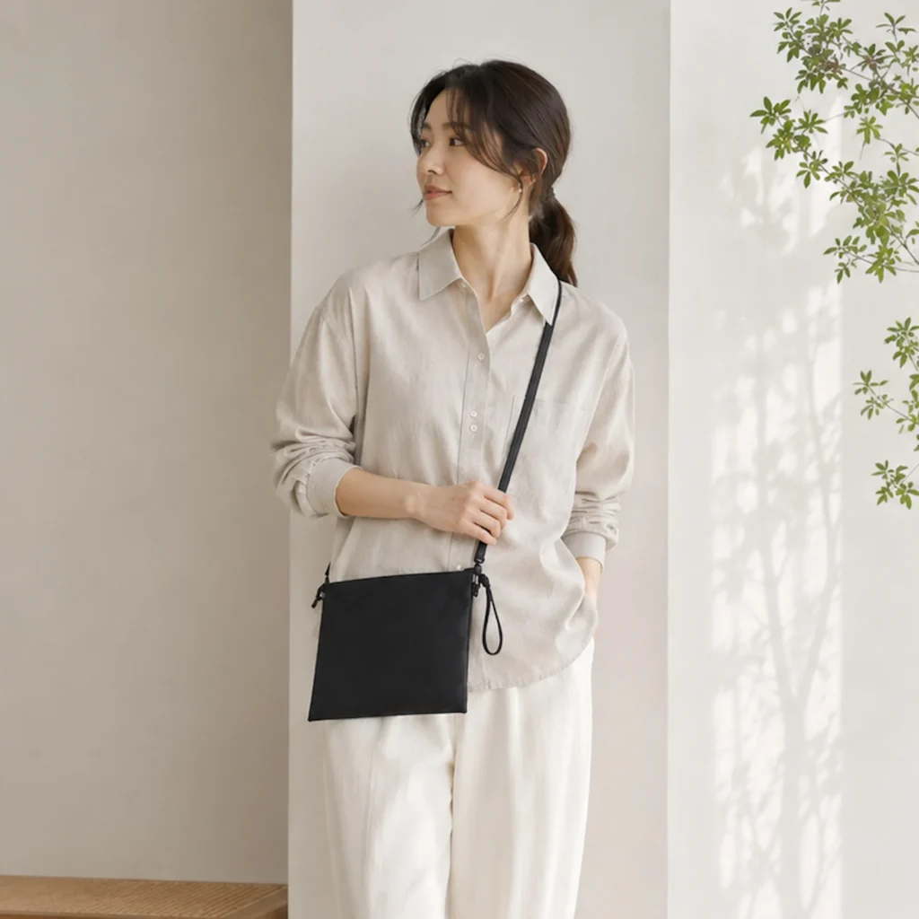 SOLARIS Minimal Flat Sling Bag