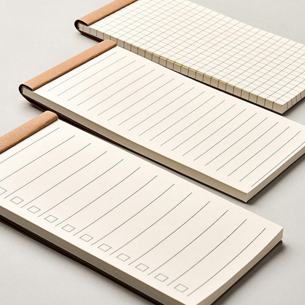 Tearable Kraft Memo Pad